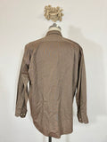 Vintage 70s Brown Shirt “L”