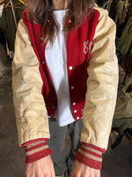 Vintage 60’s Varsity Jacket Made in Usa Unisex “M”