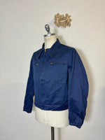 Vintage Italian Navy Work Jacket “ XS, S”