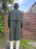 Vintage Green Wool Coat “XL”