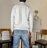 Gray Half Zip Sweatshirt