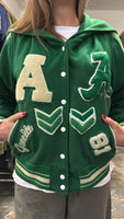 Vintage Varsity Almond Eagles Made in Usa “S”