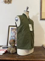 Work Vest Canvas Pasadena Army Green - Chesapeake’s