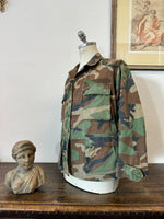 Vintage Woodland Camo Jacket “S”