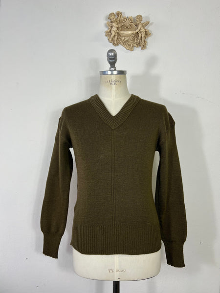 Vintage 50’s French Army Wool Sweater