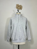 Gray Half Zip Sweatshirt