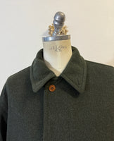 Vintage Green Wool Coat “XL”