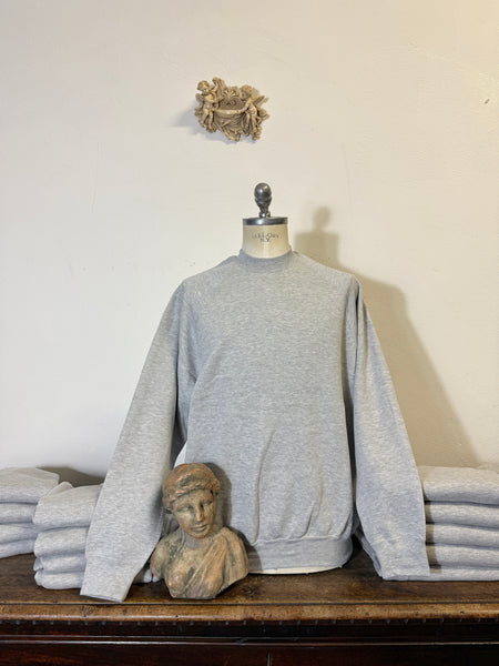 Russell Grey Crewneck Raglan