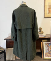 Vintage Green Wool Coat “XL”