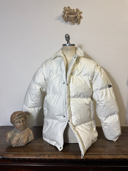 Vintage White Goose Down Jacket/Vest “L/XL”