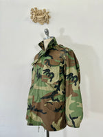 Veste de campagne Woodland vintage M65 Us Army « M »