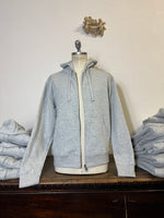 Russell Grey Full-Zip Hoodie