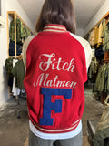 Vintage 60’s Varsity Jacket Made in Usa Unisex “M”