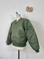 Olive Bomber Jacket MA1