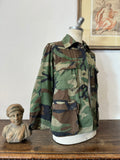 Vintage Woodland Camo Jacket “S”