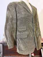 Green Velvet Jacket “L”