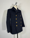 Vintage Italian Navy Peacoat “S”