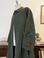 Vintage Green Wool Coat “XL”