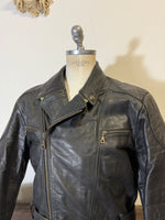 Vintage 80’s Leather Jacket “L/XL”