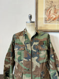 Vintage Woodland Camo Jacket “S”