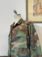 Vintage Woodland Camo Jacket “S”