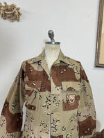 Vintage Desert Chocolate Jacket Us Army “M”