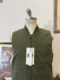 Work Vest Canvas Pasadena Army Green - Chesapeake’s