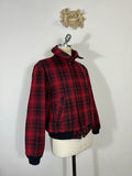 Vintage Woolrich Wool Bomber Jacket 80s Made in Usa “M/L”