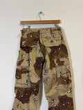 Vintage Desert Camo Cargo Pants Us Army “W26”