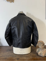 Vintage Rare 1950s Leather Tank Crew
Jacket “S”