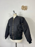 Black Bomber Jacket MA1