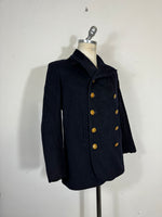 Vintage Italian Navy Peacoat “S”