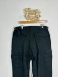 Black Cargo Pants “W36”