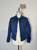 Vintage Italian Navy Work Jacket “ XS, S”