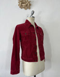 Vintage Velvet Levi’s Jacket For Girls “M”