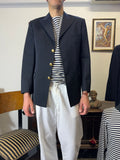 Vintage Italian Navy Jacket “L”