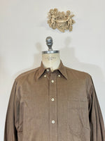 Vintage 70s Brown Shirt “L”