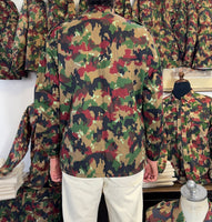 Vintage Swiss Army Camo Jacket