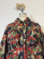 Vintage Swiss Army Camo Jacket M70 “L”