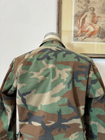 Vintage Woodland Camo Jacket “S”