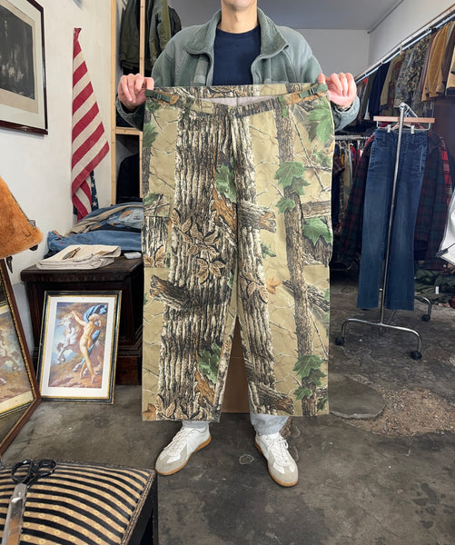 Deadstock Realtree Camo Pants Made in Usa “W44”