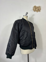 Black Bomber Jacket MA1