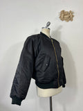 Black Bomber Jacket MA1