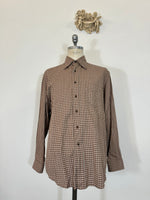 Vintage 70’s Checkered Shirt “XL”