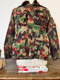 Vintage Swiss Army Camo Jacket M70 “S/M”