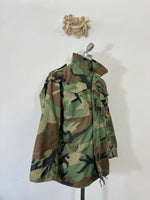 Veste de campagne Woodland vintage M65 Us Army « M »