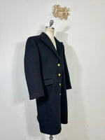 Vintage Woman Italian Navy Coat “M/L”