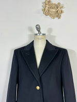 Vintage Woman Italian Navy Coat “M/L”