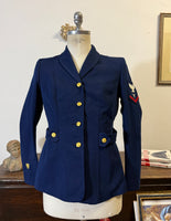 Vintage Woman Us Navy Jacket “S”