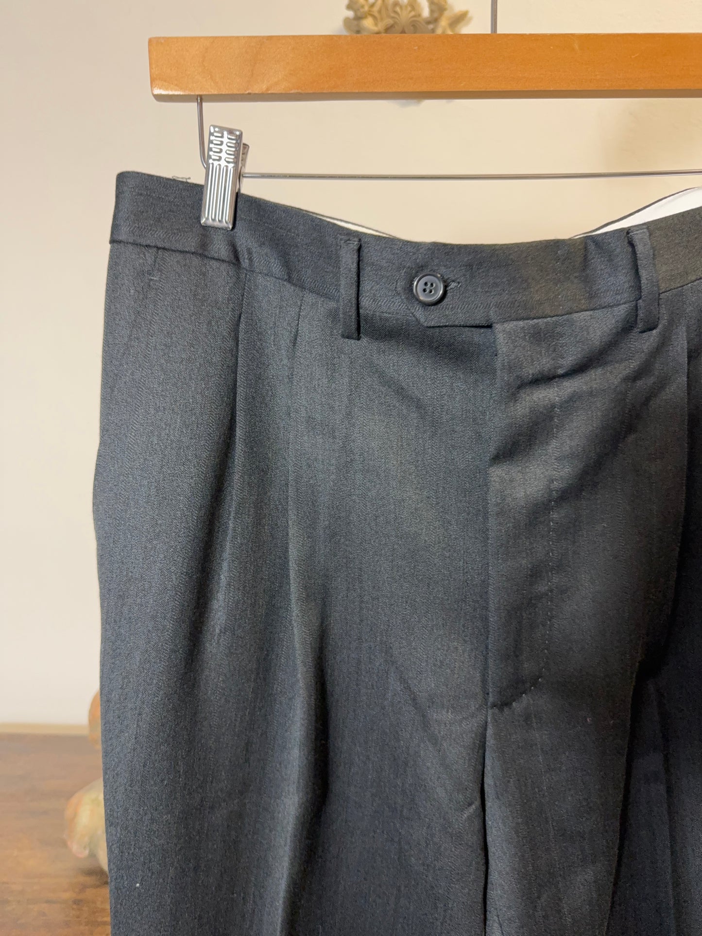 Grey Tailored Trousers “W34”